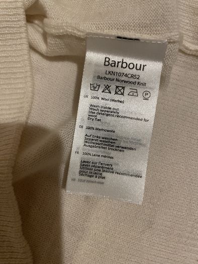 Barbour Ladies merino wool polo neck