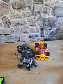 Marvel Iron Man Car & Black Panther Car with Black Cat