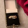 9ct diamond gold ring size O Image 6
