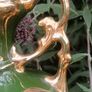 A Pair of 16 Inch Gold Gilded Asian Vases( Circa 1910) Image 7