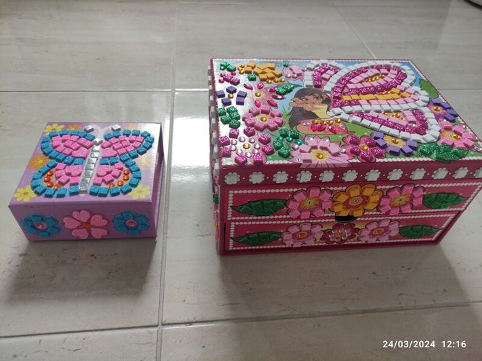 Orb Factory Sticky Mosaic Fairy Box