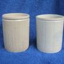 W. P. HARTLEY (jams, marmalades & jellies) - two antique stoneware jars, one with lighthouse imprint (c.1900) Image 2