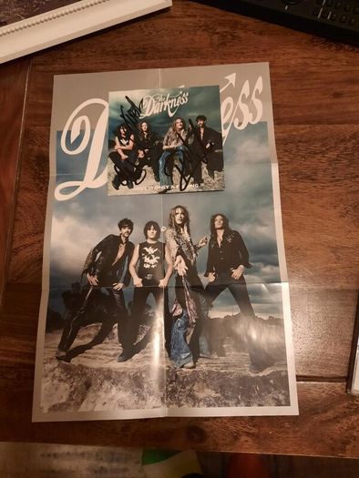 THE DARKNESS: Love Is Only A Feeling - DVD Single (Autographed)