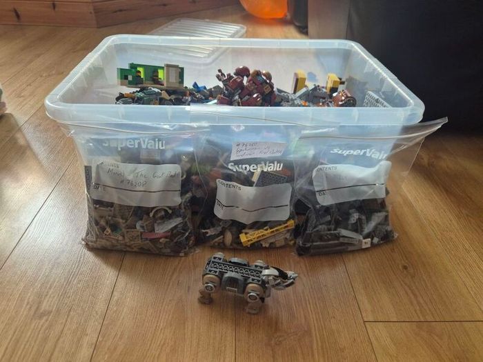 lego mixed 7kg - Star wars / Marvel / minecraft