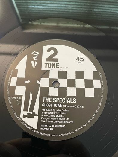 The Specials - Ghost Town - 12" Vinyl Single Limited Edition - 2021 Two Tone / Chrysalis Records