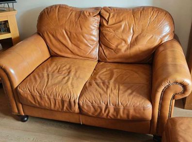 leather sofa
