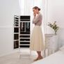 Luxury Mirror Jewellery Cabinet - Free Delivery Nationwide Image 4