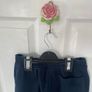 Kids navy tracksuit bottoms Image 4