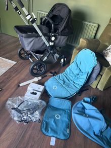 Bugaboo baby buggy & accessories