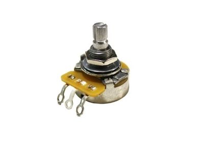 CTS 500K Left Handed Potentiometer. Reverse Audio Logarithmic. Split Shaft