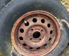 Steel rims 1 alloy