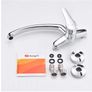 Ibergrif M16350 Wall Mounted Kitchen Mixer Tap Brass Chromed Image 7