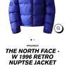 Authentic The North Face Women - 1996 Retro Nuptse Jacket - Lapis Blue Black - Size L - BNWT RRP 330 Image 3