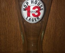 Hop house lager 13 Beer Glass