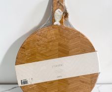 New Gusta "Fishbone" Wooden Serving & Charcuterie Board