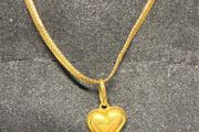 Heart Necklace 18k Gold