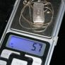 Vintage Silver 925 Jewelry Antique Necklace Pendant 5,7g Image 4