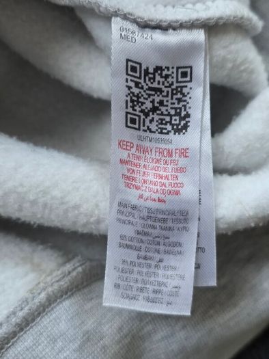 Unlike Humans Service Hoodie Mens Medium