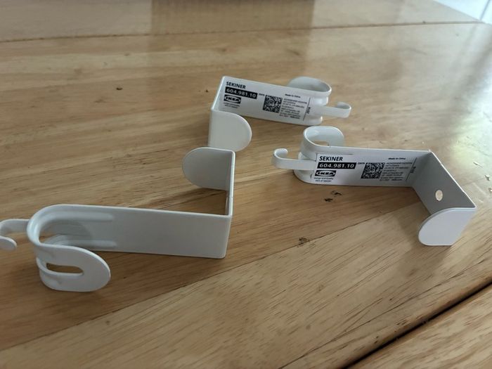 IKEA SEKINER Sherlock hooks - ser of 3