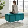 Boucle Bubble Pouffe Ottoman  Unique Design Image 2