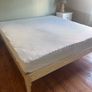 Turned Spindle Leg Platform Bed Ash Image 2