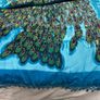 Stunning Silk Shawl Throw Image 7