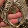 Beautiful Handmade Angel Wings Hanging Decoration Image 3