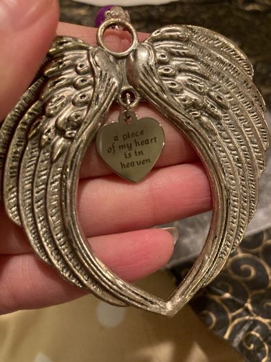 Beautiful Handmade Angel Wings Hanging Decoration