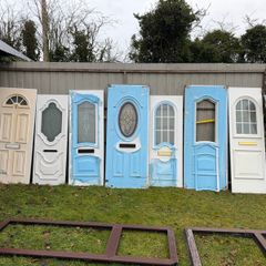 PVC doors, panels & window frames