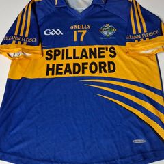Glenflesk GAA (Kerry) Match Worn O'Neills Gaelic Football Jersey (Adult Small) FREE POST