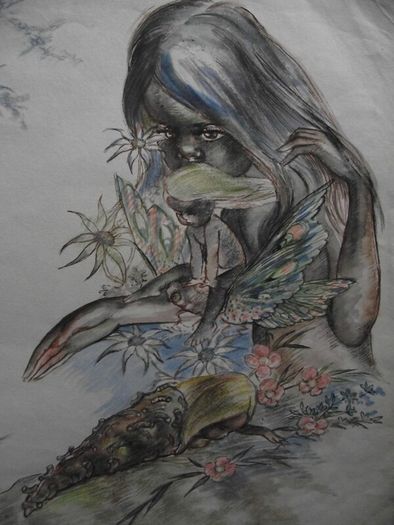 Brownie Downing - 4 X Rare Original Watercolour Illustrations - 3 signed