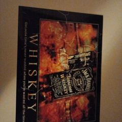 Jack Daniels Tin Metal Bar Sign Fathers Day gift present
