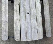 EXIT Toys Aksent Wooden Sand, Water & Picnic Table (2 Benches)