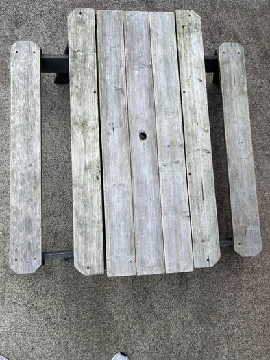 EXIT Toys Aksent Wooden Sand, Water & Picnic Table (2 Benches)