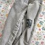 Mens Zavetti Canada Grey Cotton Joggers Large Image 6