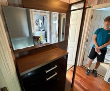 storage with mirror