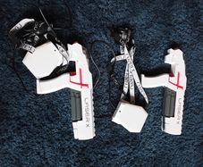 Laser x tagLaser X Revolution Laser Tag Double Blasters 2 Pack with Laser tower