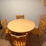 Extendable Dining Table & 4 Matching Chairs Image 4