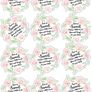 Personalised stickers - christening, communions, confirmation, hens, weddings, birthdays, sweet bags, water bottle labels, business stickers, back to school Image 3