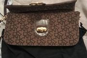DKNY brown handbag