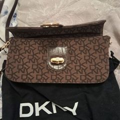 DKNY brown handbag