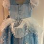 Cinderella Costume dress deluxe Disney 7/8y Image 7