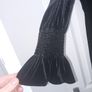 Midi Dress black velvet Image 3