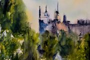 Kilkenny castle watercolour