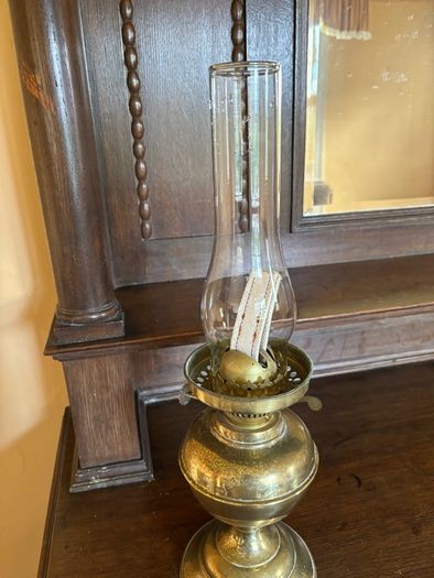 Antique Paraffin Oil Lamp