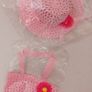Pink hat and bag Image 2
