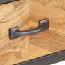 Console Table 110x35x75 cm Solid Acacia Wood Image 5