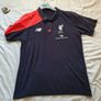 New balance Liverpool Polo shirt Size large ptp 22" in good condition Image 8