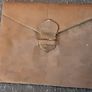 vintage possibly antique leather photo frame Image 2