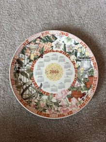 Vintage Wedgwood 2004 Calendar Decorative Plate